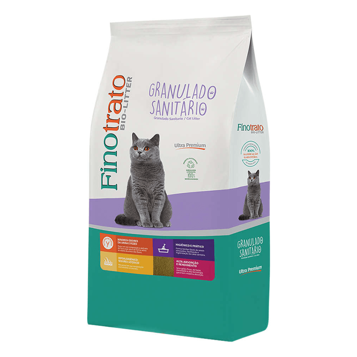 Foto-do-produto-Granulado-Higienico-para-Gatos-Finotrato-Bio-Liteer-2kg-no-pet-shop-online-da-Tudo-de-Bicho