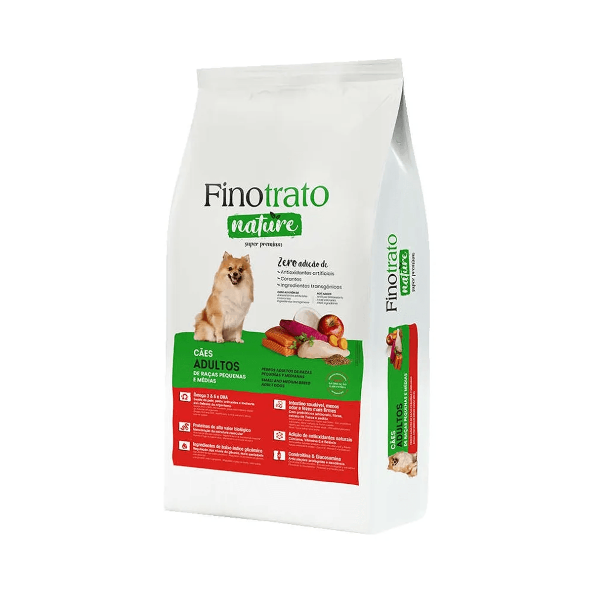 Foto-do-produto-Racao-para-Caes-Finotrato-Nature-Adultos-Racas-Pequenas-e-Medias-15kg-no-pet-shop-online-da-Tudo-de-Bicho