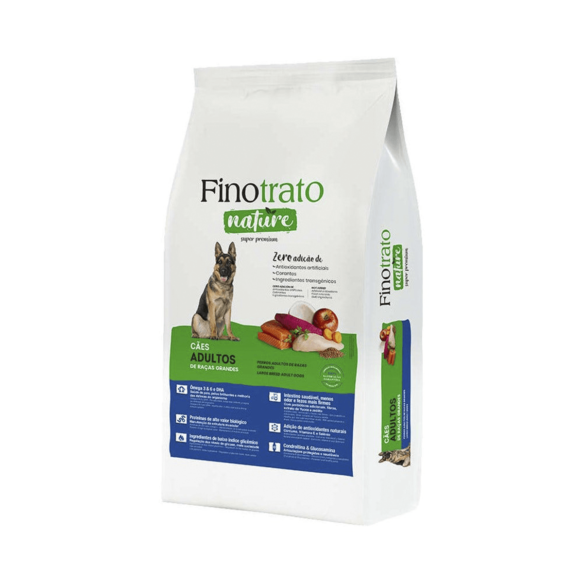 Foto-do-produto-Racao-para-Caes-Finotrato-Nature-Adultos-Racas-Grandes-15kg-no-pet-shop-online-da-Tudo-de-Bicho