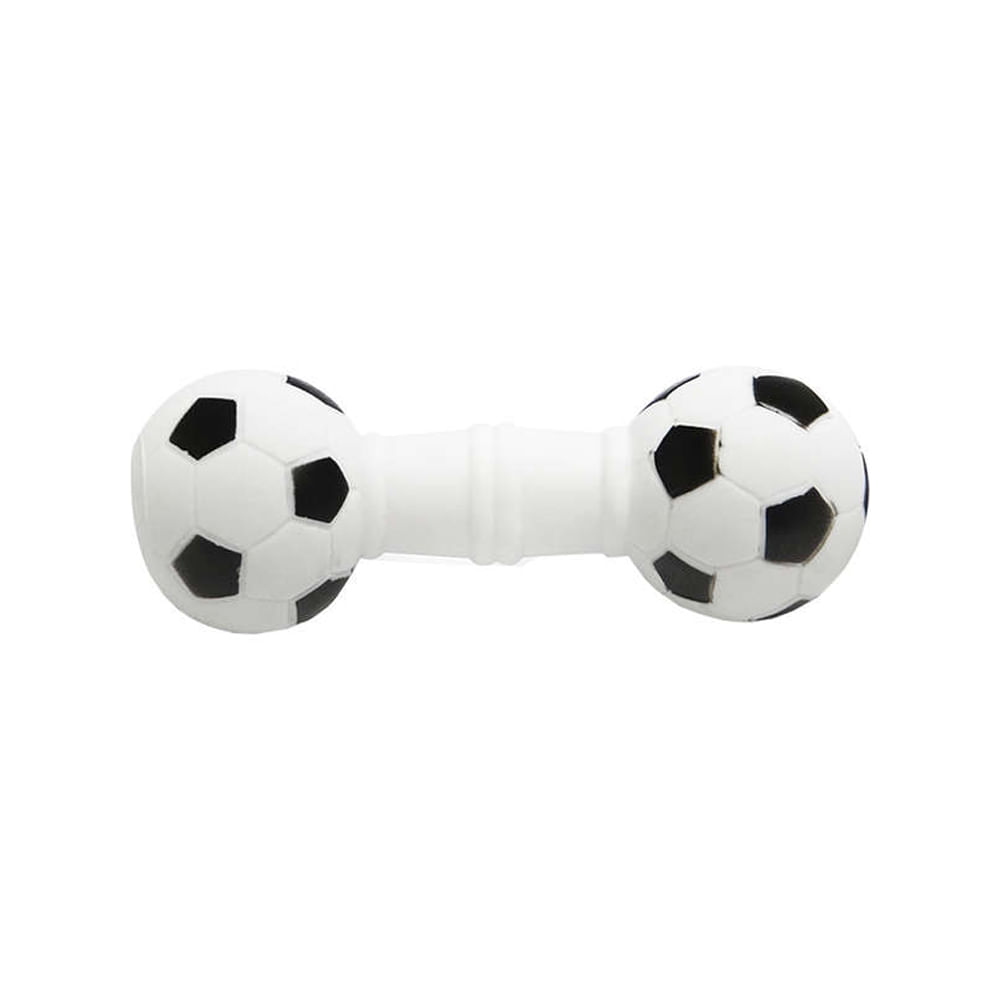 Foto-do-produto-Brinquedo-Caes-The-Pets-Vinil-Halteres-Bola-De-Futebol-no-pet-shop-online-da-Tudo-de-Bicho