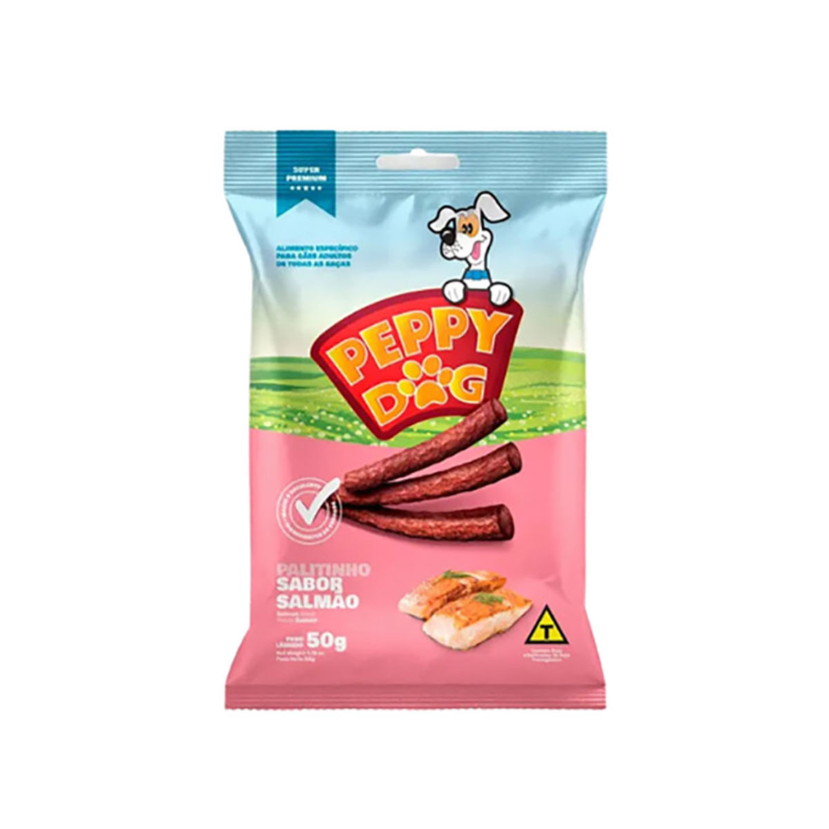 Foto-do-produto-Palito-Peppy-Dog-Salmao-50g-no-pet-shop-online-da-Tudo-de-Bicho