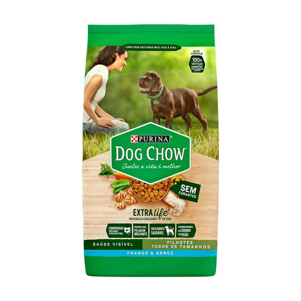 Foto-do-produto-Racao-Nestle-Purina-Dog-Chow-Extra-Life-Filhotes-Frango-e-Arroz-15kg-no-pet-shop-online-da-Tudo-de-Bicho