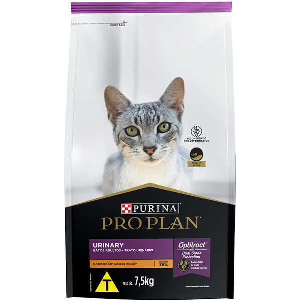 Foto-do-produto-Racao-Nestle-Purina-Gatos-Pro-Plan-Urinary-Adultos-Frango-75kg-no-pet-shop-online-da-Tudo-de-Bicho