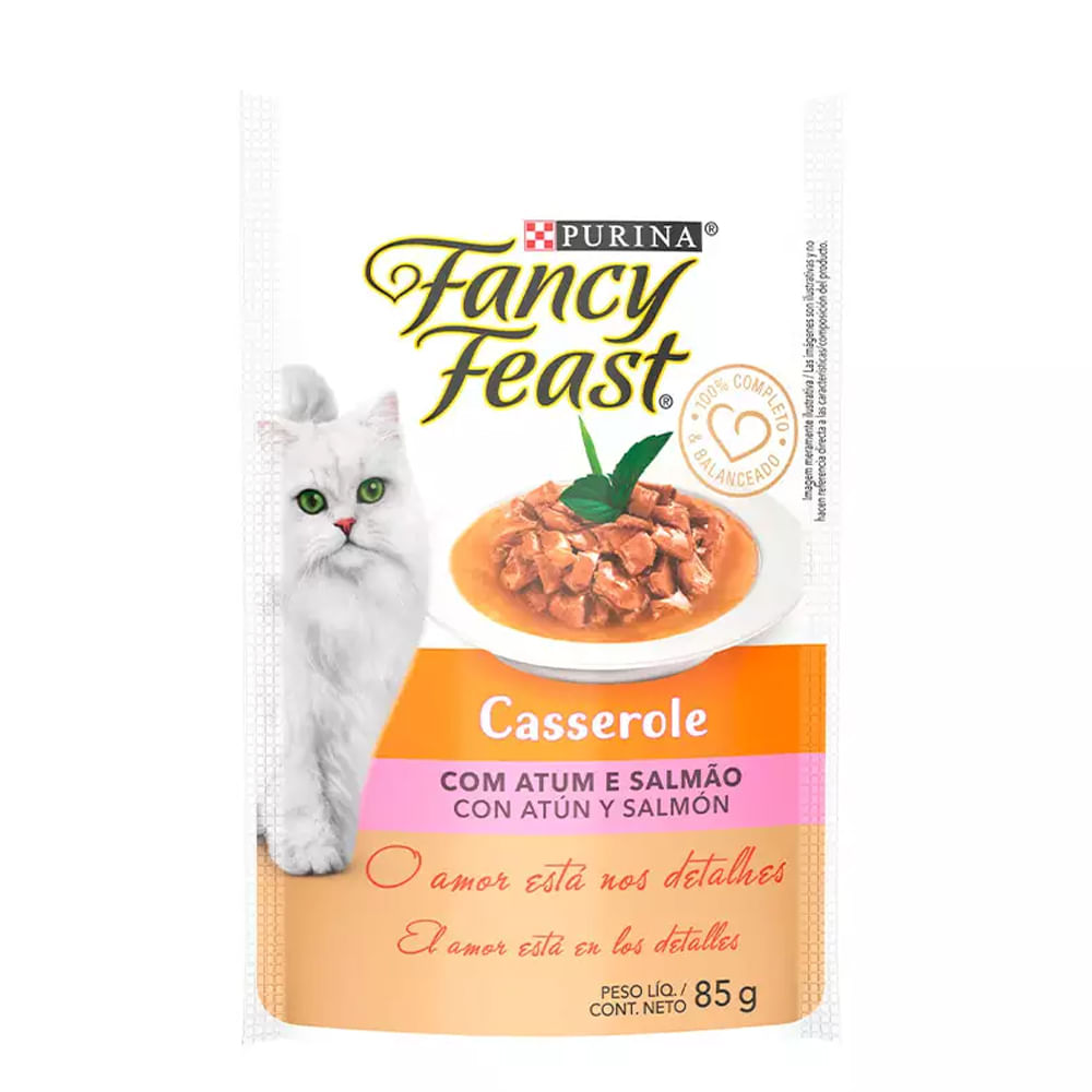 Foto-do-produto-Racao-Umida-Gatos-Fancy-Feast-Casserole-c--Atum-e-Salmao-85g-no-pet-shop-online-da-Tudo-de-Bicho