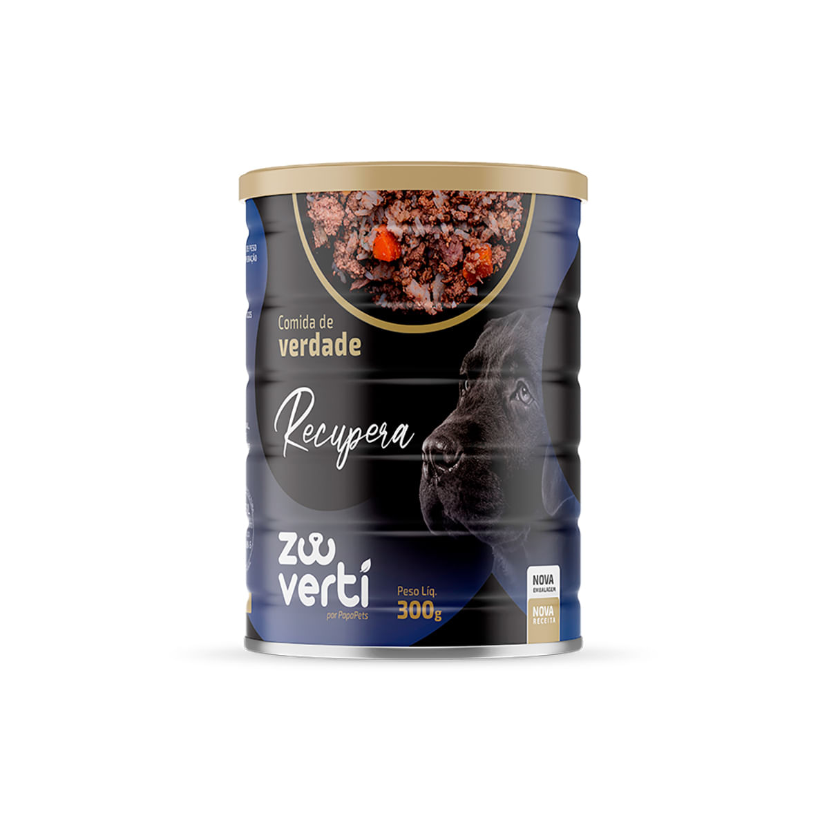 Foto-do-produto-Racao-umida-Papapets-para-Caes-Recupera-Lata-300g-no-pet-shop-online-da-Tudo-de-Bicho