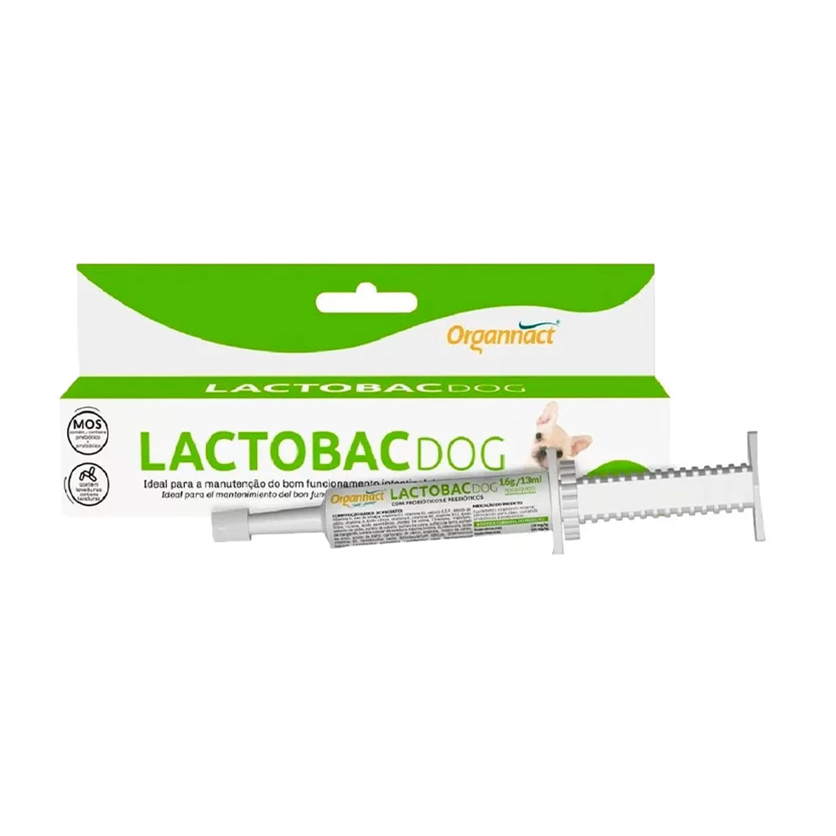 Foto-do-produto-Suplemento-para-caes-Lactobac-Dog-Organnact-13ml-no-pet-shop-online-da-Tudo-de-Bicho