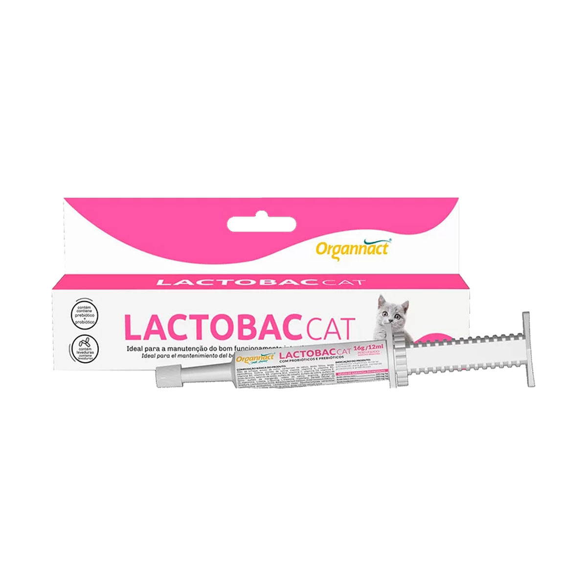 Foto-do-produto-Suplemento-para-gatos-Lactobac-Cat--Organnact-16g-no-pet-shop-online-da-Tudo-de-Bicho