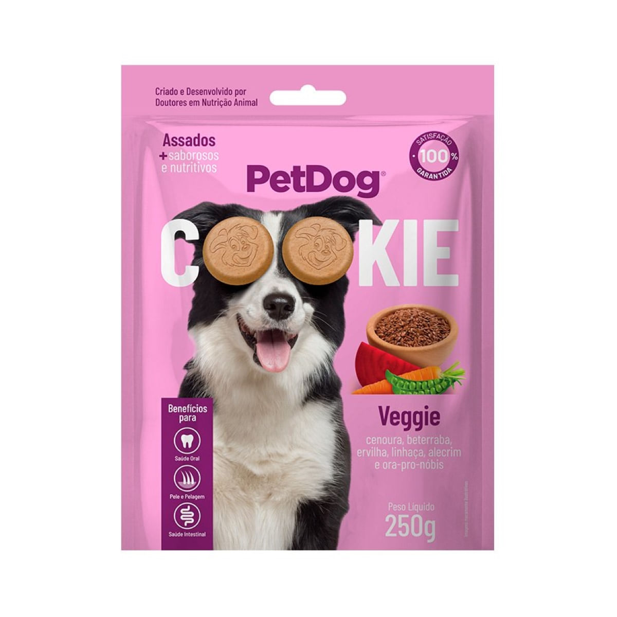 Foto-do-produto-Bifinho-para-Caes-Pet-Dog-Cookie-Veggie-250g-no-pet-shop-online-da-Tudo-de-Bicho