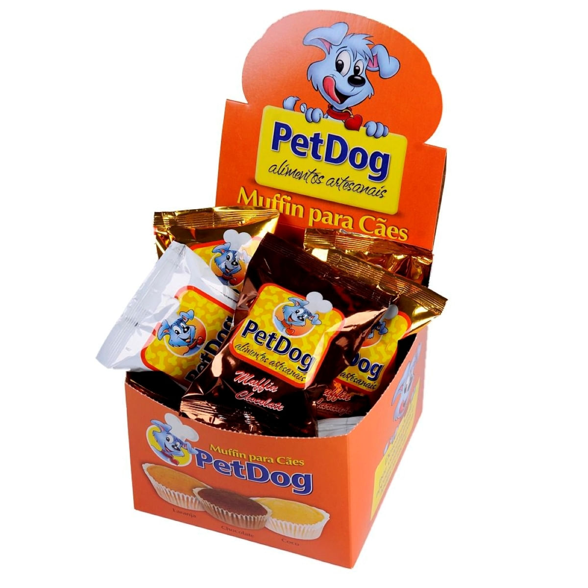 Foto-do-produto-Bolo-para-Caes-Muffin-PetDog-Chocolate-30g-no-pet-shop-online-da-Tudo-de-Bicho