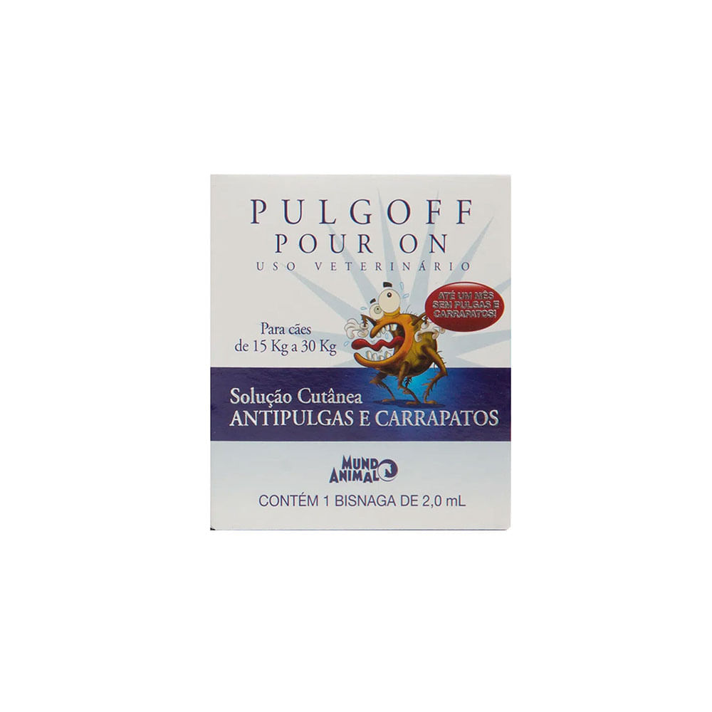 Foto-do-produto-Pulgolff-Antipulgas-e-Carrapatos-Pour-On-para-Caes-de-15kg-a-30kg-Mundo-Animal-20ml-no-pet-shop-online-da-Tudo-de-Bicho