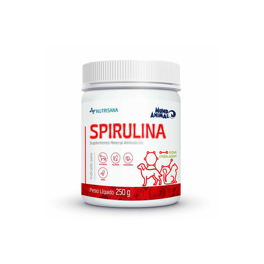 Foto-do-produto-Suplemento-para-Caes-e-Gatos-Nutrisana-Spirulina-Mundo-Animal-250g-no-pet-shop-online-da-Tudo-de-Bicho