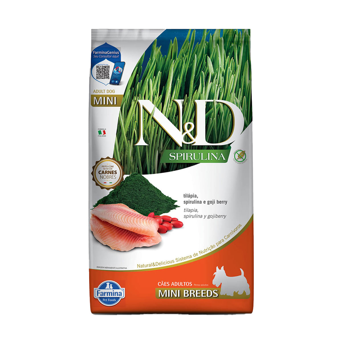 Foto-do-produto-Racao-ND-Spirulina-Para-Caes-Adultos-Mini-Tilapia-7kg-no-pet-shop-online-da-Tudo-de-Bicho