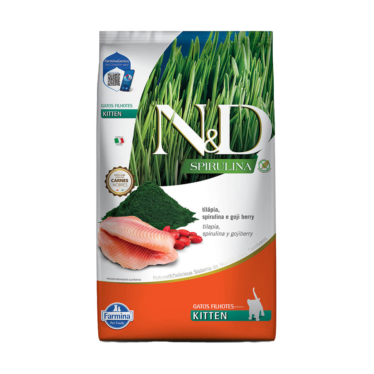 Foto-do-produto-Racao-ND-Spirulina-para-Gatos-Kitten-Tilapia-15kg-no-pet-shop-online-da-Tudo-de-Bicho