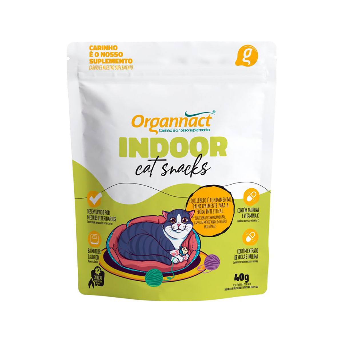 Foto-do-produto-Petisco-Organnact-Indoor-Cat-Snacks-no-pet-shop-online-da-Tudo-de-Bicho