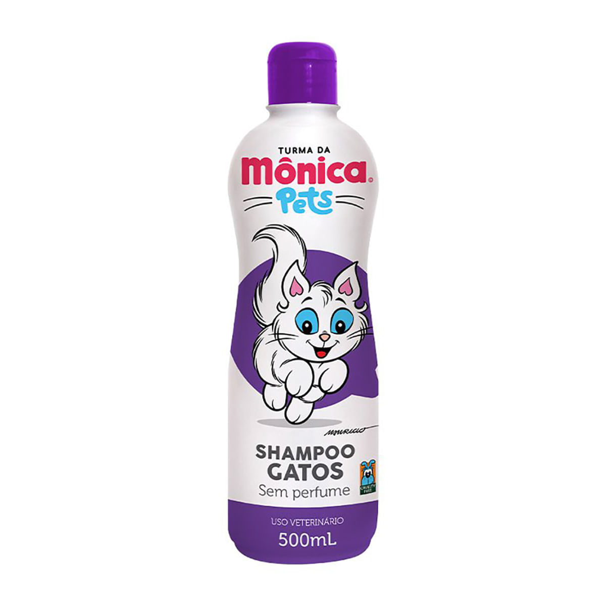 Foto-do-produto-Shampoo-Gatos-Turma-Da-Monica-500ml-no-pet-shop-online-da-Tudo-de-Bicho