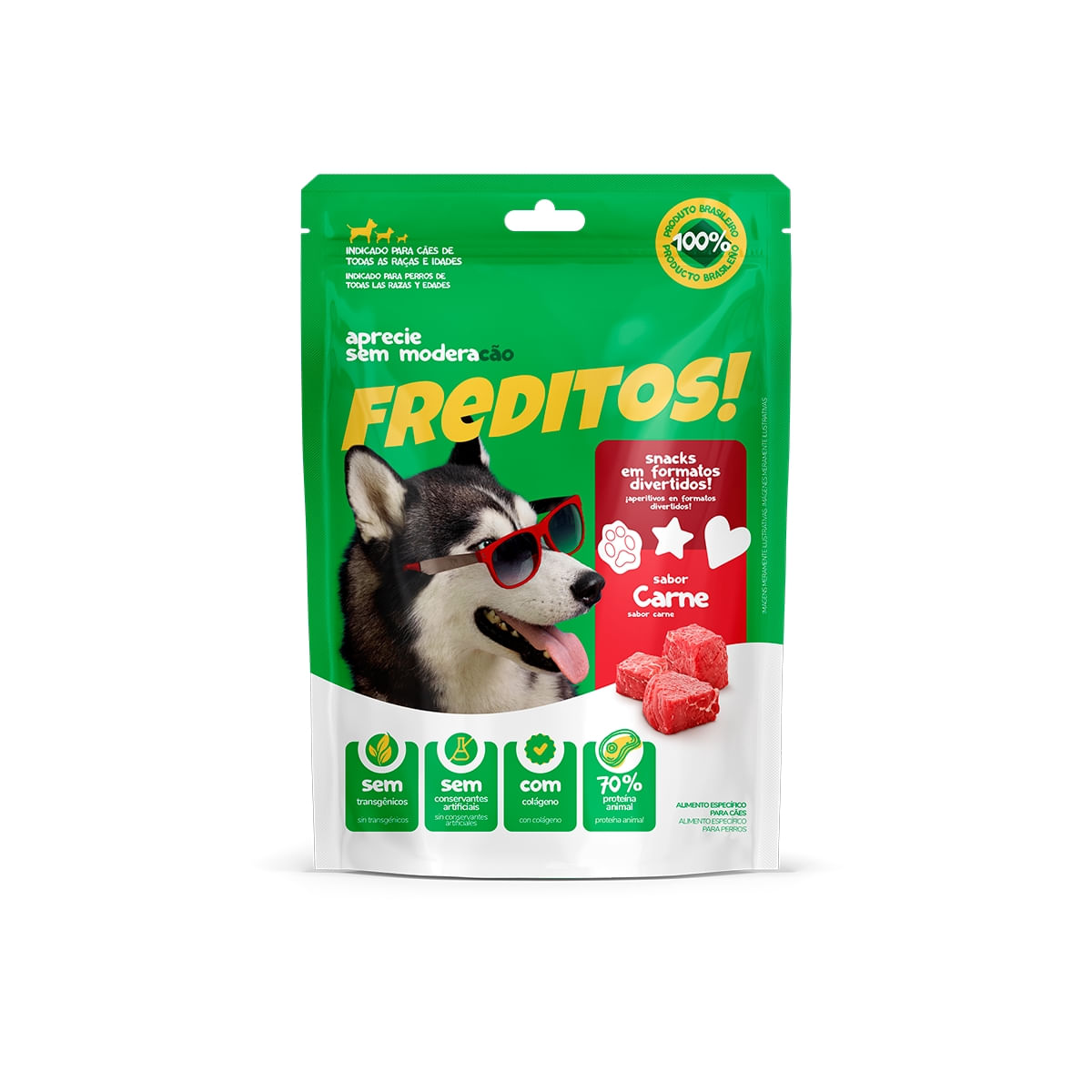 Foto-do-produto-Petisco-Para-Caes-Freditos-Carne-50g-no-pet-shop-online-da-Tudo-de-Bicho