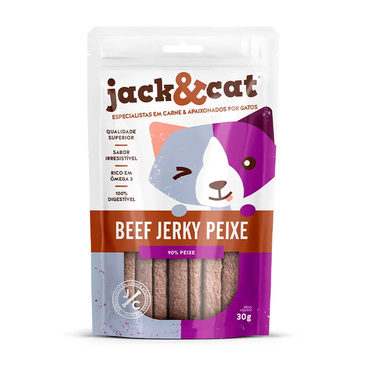 Foto-do-produto-Petisco-para-Gatos-Beef-Jerky-Peixe-Jack-Cat-30g-no-pet-shop-online-da-Tudo-de-Bicho