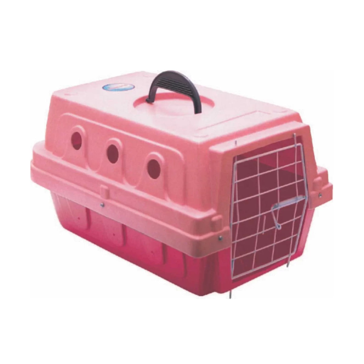 Foto-do-produto-Caixa-Transporte-Ideal-Caes-e-Gatos-Rosa-N-1-no-pet-shop-online-da-Tudo-de-Bicho