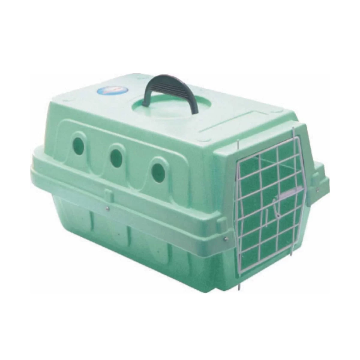 Foto-do-produto-Caixa-Transporte-Ideal-Caes-e-Gatos-Verde-N-1-no-pet-shop-online-da-Tudo-de-Bicho