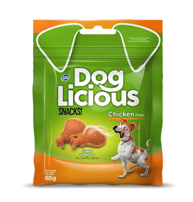 Foto-do-produto-Petisco-Snack-Total-Alimentos-Dog-Licious-Chicken-65g-no-pet-shop-online-da-Tudo-de-Bicho