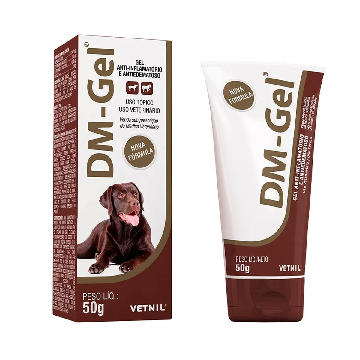 Foto-do-produto-Gel-Anti-Flamatorio-Para-Caes-E-Equinos-Dm-Gel-Vetnil-no-pet-shop-online-da-Tudo-de-Bicho