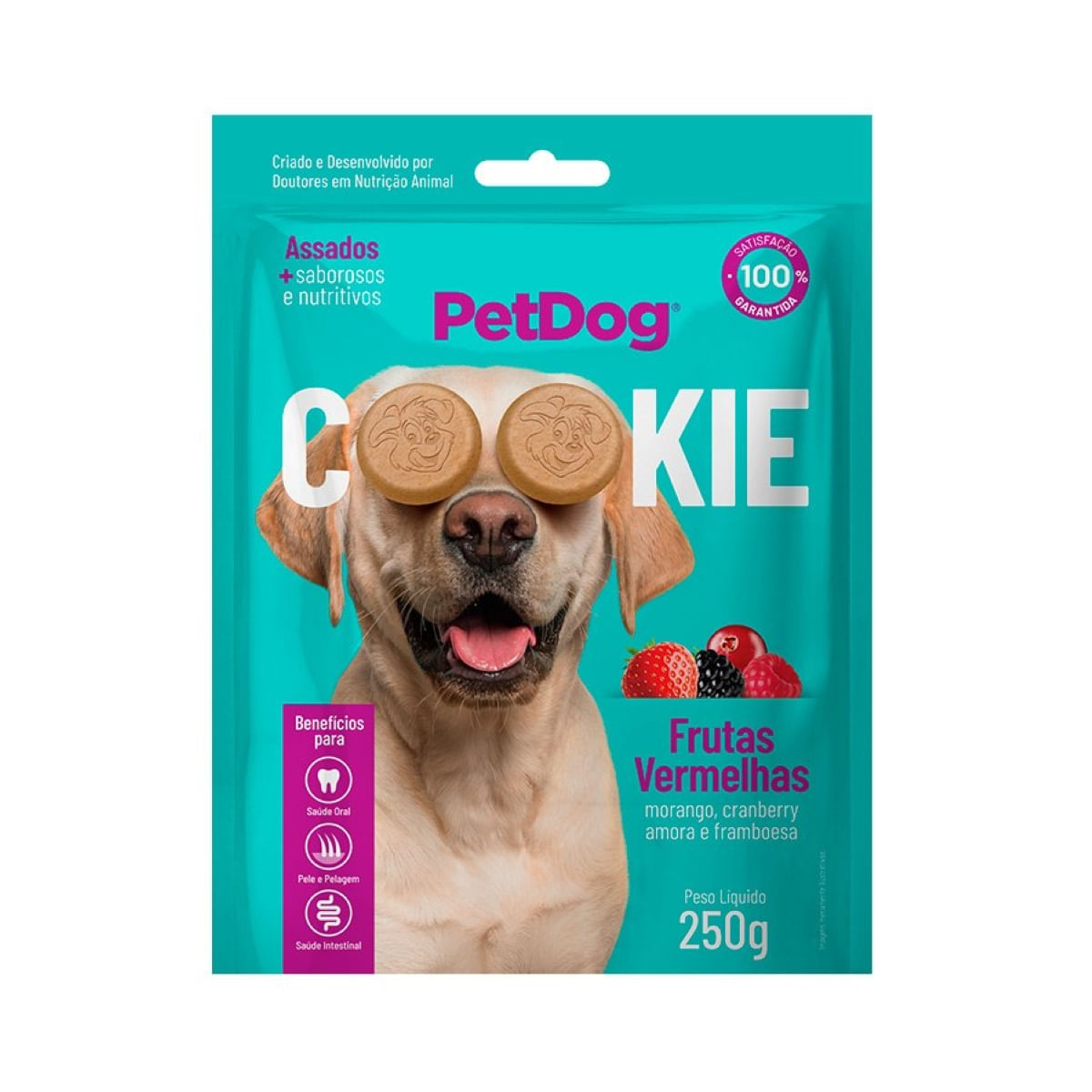 Foto-do-produto-Bifinho-para-Caes-Pet-Dog-Cookie-Frutas-Vermelhas-250g-no-pet-shop-online-da-Tudo-de-Bicho