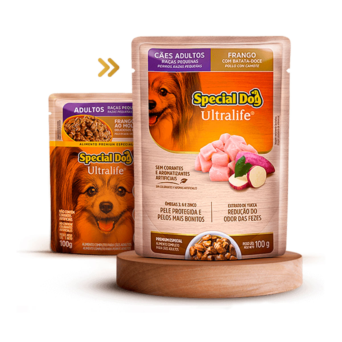 Foto-do-produto-Racao-Special-Dog-Sache-Caes-Racas-Pequenas-Frango-100g-no-pet-shop-online-da-Tudo-de-Bicho