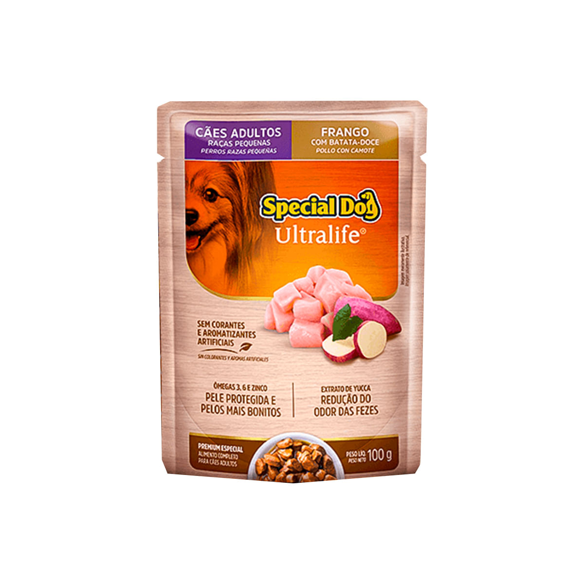 Foto-do-produto-Racao-Special-Dog-Sache-Caes-Racas-Pequenas-Frango-100g-no-pet-shop-online-da-Tudo-de-Bicho