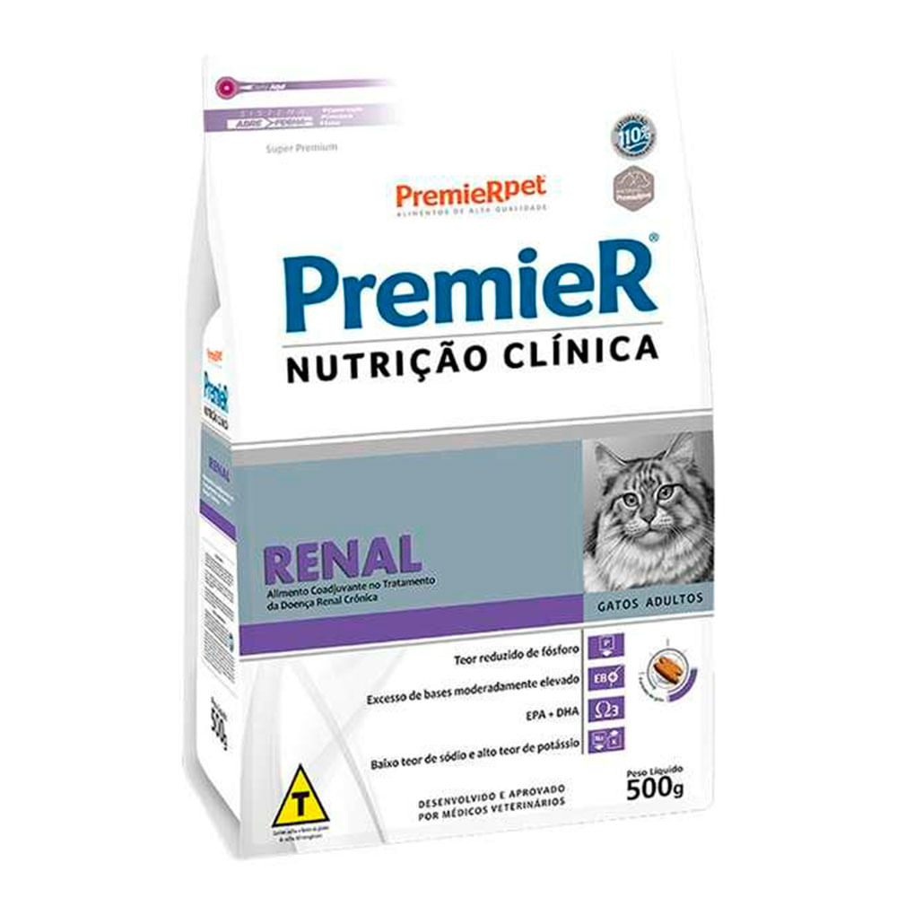 Foto-do-produto-Racao-Premier-Nutricao-Clinica-Renal-Gatos-Adultos-500g-no-petshop-online-da-Tudo-de-Bicho