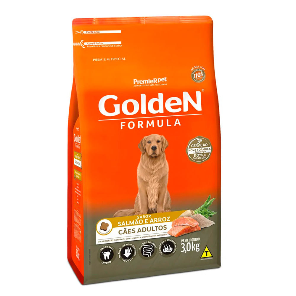 Foto-do-produto-Racao-Premier-Golden-Formula-Caes-Adultos-Salmao-e-Arroz-3kg-no-petshop-online-da-Tudo-de-Bicho