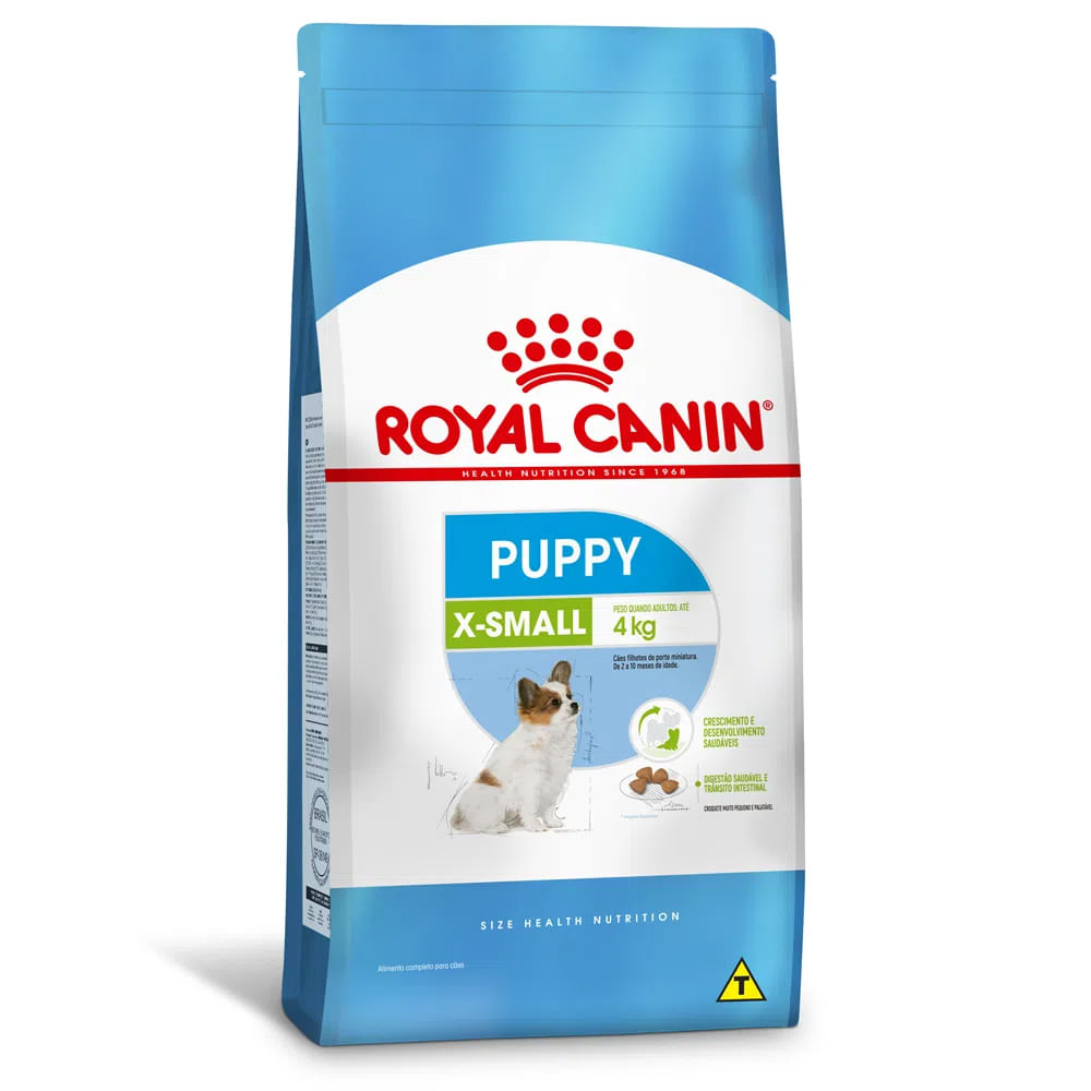 Foto-do-produto-Racao-Caes-Royal-Canin-X-Small-Puppy-Junior-1kg-no-petshop-online-da-Tudo-de-Bicho