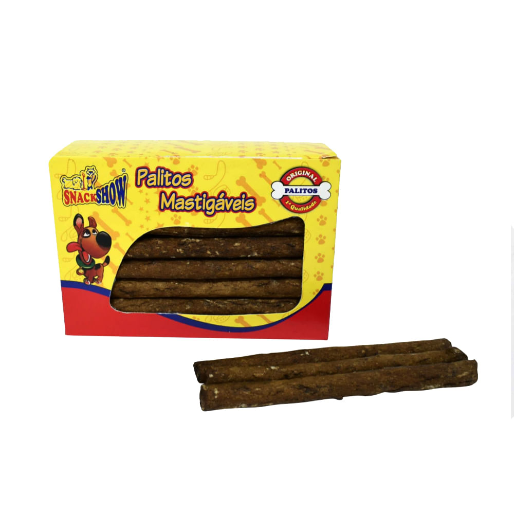 Foto-do-produto-Osso-Snack-Show-Caes-Palitos-Kr-105-Carne-com-30-Unidades--no-petshop-online-da-Tudo-de-Bicho