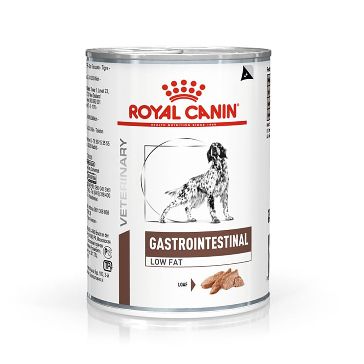 Foto-do-produto-Racao-para-Caes-Canin-Veterinary-Intestinal-Low-Fat-Lata-420g-no-pet-shop-online-da-Tudo-de-Bicho