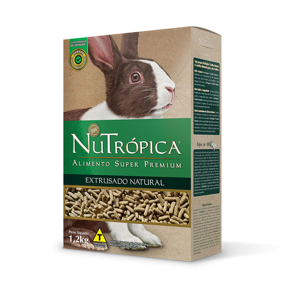 Foto-do-produto-Racao-para-Coelho-Nutropica-Natural-12kg-no-pet-shop-online-da-Tudo-de-Bicho