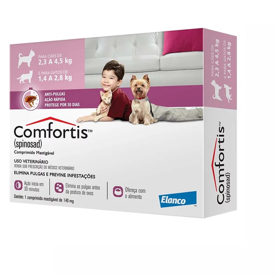 Foto-do-produto-Comfortis-Antipulgas-Caes-e-Gatos-140mg-Caes-de-23-a-45kg-e-Gatos-de-14-a-28kg-1-comprimido-no-pet-shop-online-da-Tudo-de-Bicho