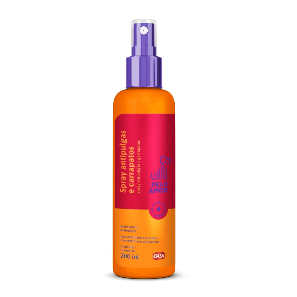 Foto-do-produto-Spray-Antipulgas-e-Carrapatos-Pelo-Amor-para-Caes-Ibasa-200ml-no-pet-shop-online-da-Tudo-de-Bicho