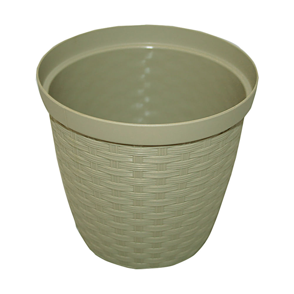 Foto-do-produto-Vaso-Cachepo-Rattan-Cinza-Taupe-600ml-no-pet-shop-online-da-Tudo-de-Bicho