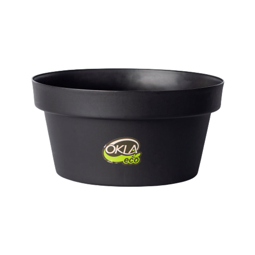 Foto-do-produto-Vaso-Cuia-Okla-Bari-Preto-para-Jardim-Tamanho-2-no-pet-shop-online-da-Tudo-de-Bicho