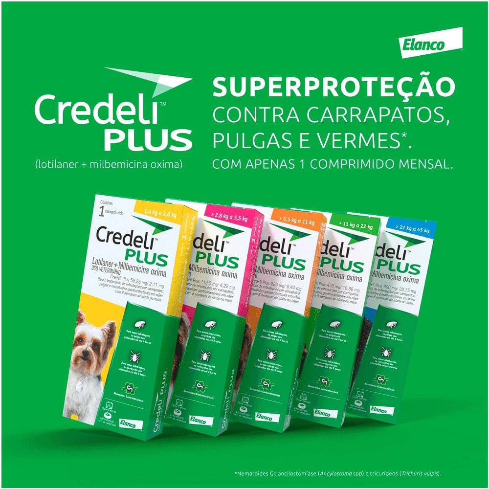 Foto-do-produto-Antipulgas-Credeli-Plus-para-Caes-de-22-a-45kg-1-Comprimido-no-pet-shop-online-da-Tudo-de-Bicho