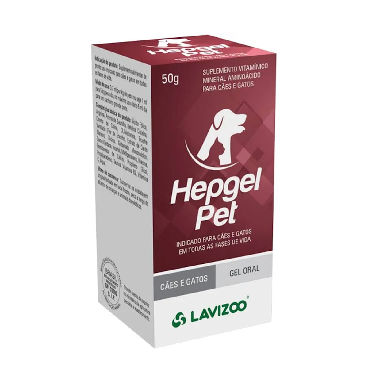 Foto-do-produto-Suplemento-para-Caes-e-Gatos-Hepgel-Pet-Lavizoo-50g-no-pet-shop-online-da-Tudo-de-Bicho