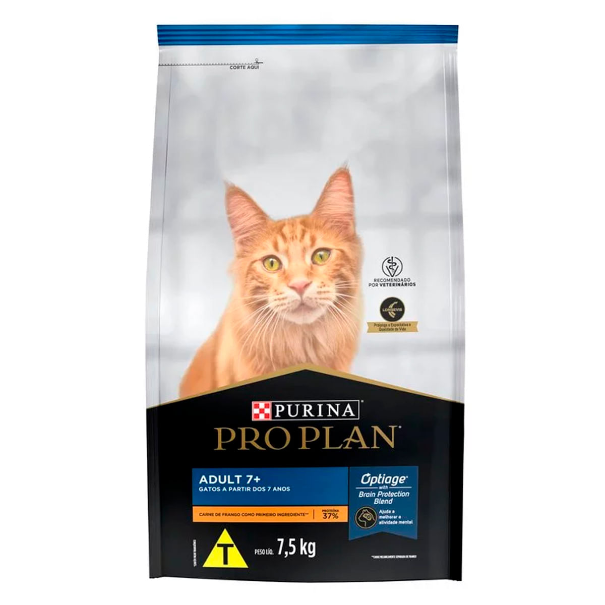 Foto-do-produto-Racao-Nestle-Purina-Gatos-Pro-Plan-Adultos-7--Frango-75kg-no-pet-shop-online-da-Tudo-de-Bicho