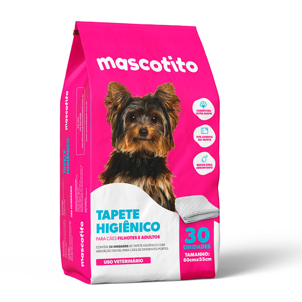 Foto-do-produto-Tapete-Higienico-Mascotito-60x55cm-com-30-Unidades-no-pet-shop-online-da-Tudo-de-Bicho