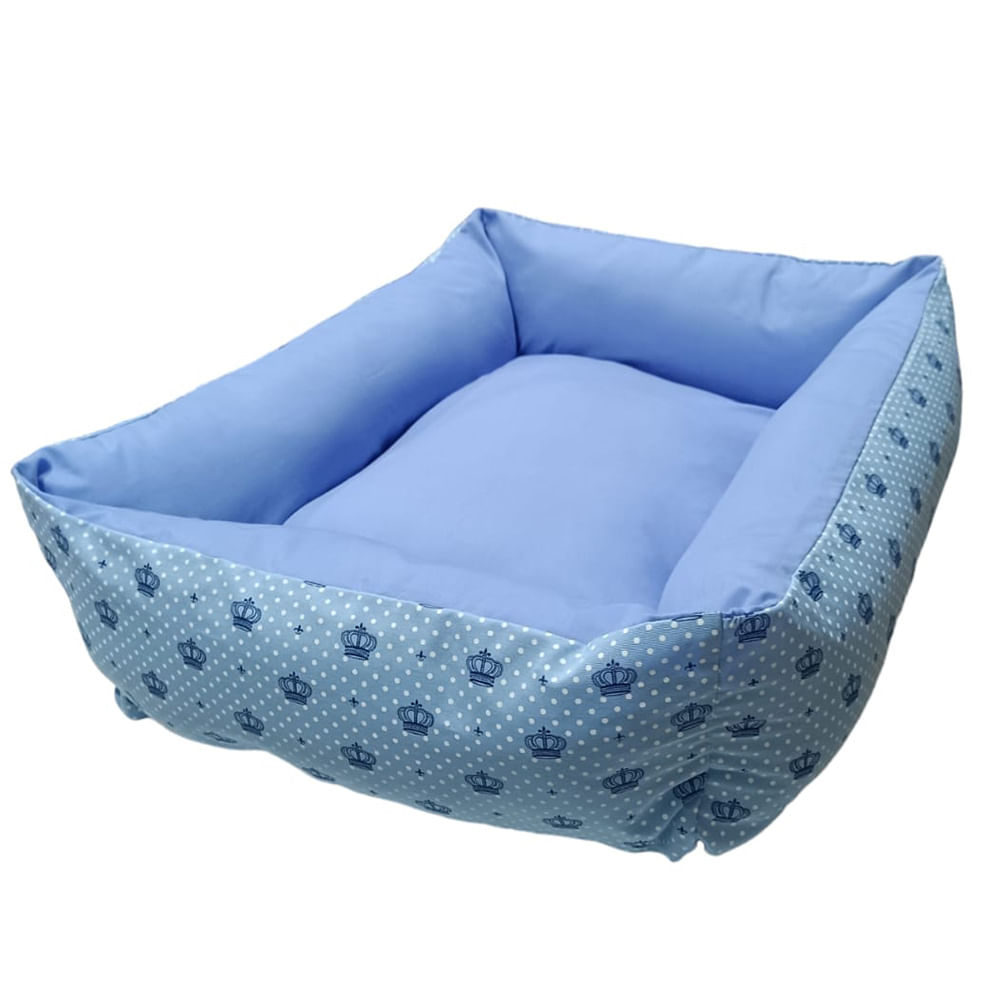 Foto-do-produto-Cama-para-Caes-e-Gatos-CamaPet-Coroa-Azul-Tamanho-P-no-pet-shop-online-da-Tudo-de-Bicho