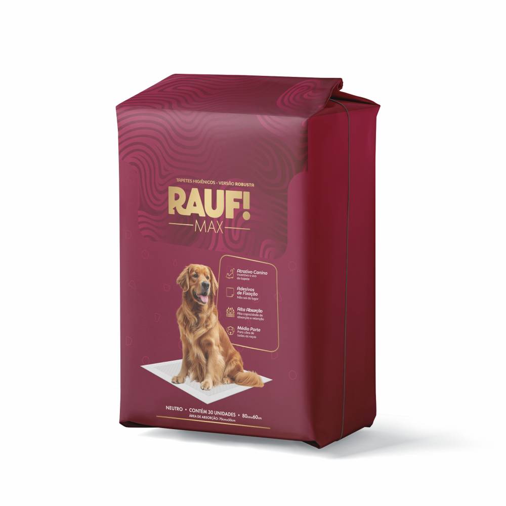 Foto-do-produto-Tapete-Higienico-Caes-Rauf-Max-Neutro-80x60Cm-C-30-Unidades-no-pet-shop-online-da-Tudo-de-Bicho